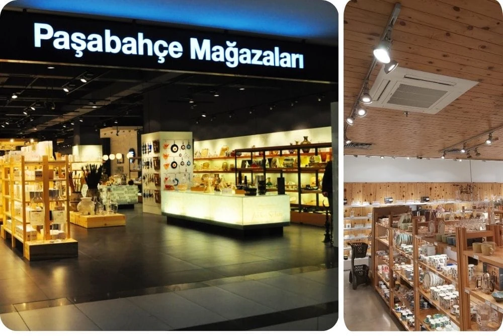 Paşabahçe Mağazaları projesinden saha fotoğrafı